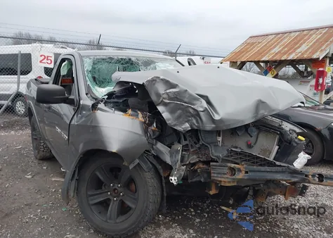 2012 Ram 1500 St from USA, damaged, VIN 3C6JD7AT6CG278452